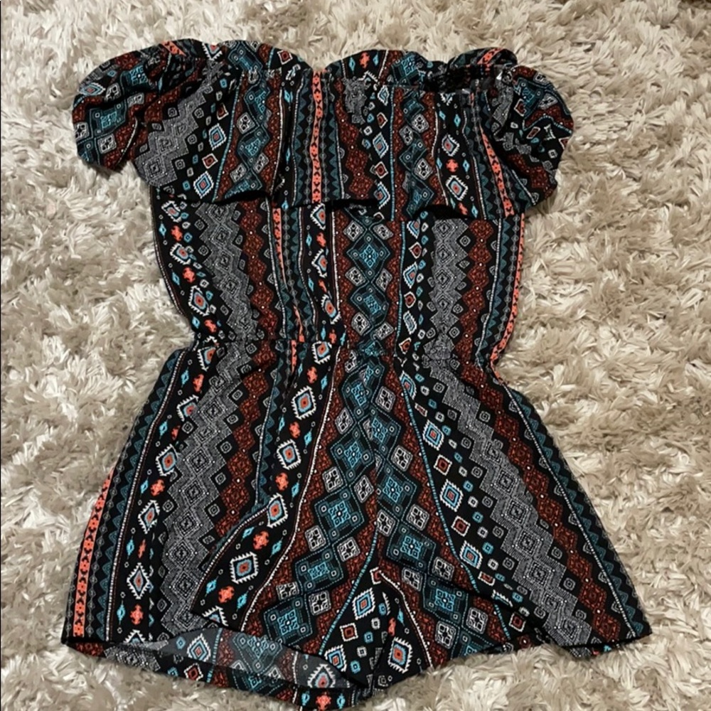 Off-Shoulder Romper
